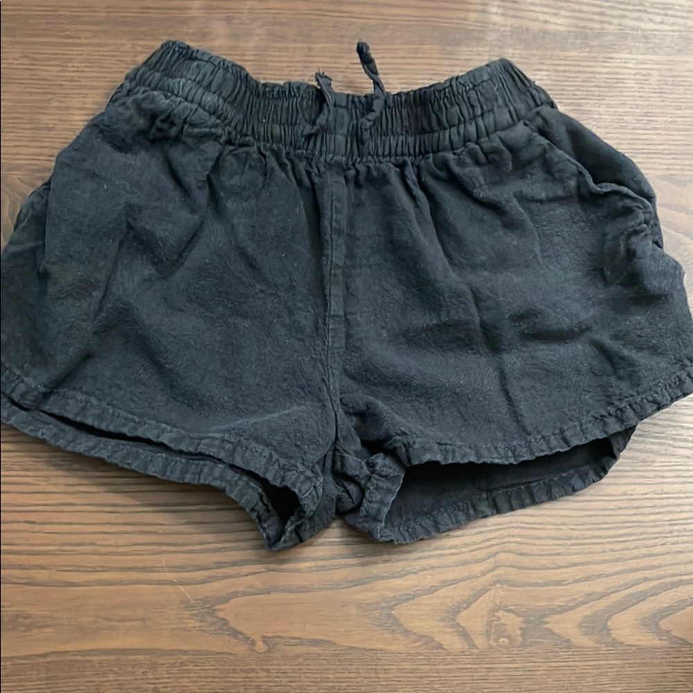 H&M Charcoal Elastic Shorts
